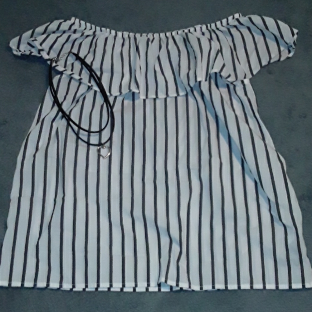 Blouse and Necklace